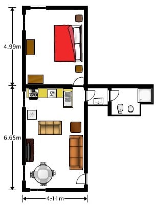 Orsini 2 + 2 pers. plan