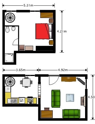 Ricci 2 + 2 pers. plan